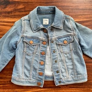 Girls 4T Baby Gap Blue Denim Jean Jacket